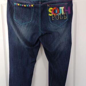 South Pole Women's Jeans with Multicolor Accents
